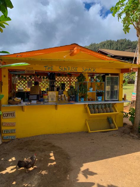 Sunrise Shack, Hawaii • acai bowls • smoothie bowls • sunrise shack • hawaii Sunrise Shack Aesthetic, Acai Bowl Aesthetic Beach, Big Island Hawaii Aesthetic, Acai Bowl Shop, Acai Bowls Hawaii, West Coast Beach House, Smoothie Shack, Hawaii Snacks, Hawaii Restaurant