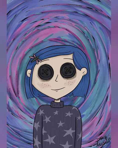 Coraline bad ending 🪡 #art #artist #artistoninstagram #color #colorillustration #coraline #coralinefanart #coralinemovie #digital #digitalart #digitalillustration #draw #drawing #fanart #fanartist #illustration #illustratorsoninstagram #illustrationartists #illustrationart #photoshop #spooky #spookyseason #badend #badending Coraline Art Painting, Coraline Painting Easy, Coraline Painting, Coraline Drawing, Coraline Art, Coraline Movie, Surealism Art, Drawing Digital, Illustrators On Instagram