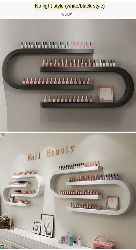 Nail Beauty Salon Design, Nails Room Ideas Salons, Nail Parlour, Nail Room Ideas, Dream Salon, Nail Salon Interior Design, Nail Salon Interior, Nail Station, Retail Store Interior Design