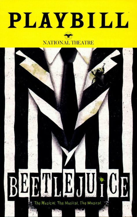 Kerry Butler, Rob Mcclure, Beetlejuice The Musical, Broadway Playbills, Music Tattoo Sleeves, Alex Brightman, Washing Dc, Musical Theatre Broadway, Dc World