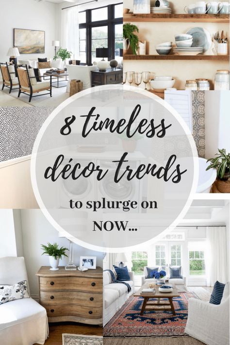 Timeless but hot Trends in decor...things that are very current and won't go out of style anytime soon!  Come see. #classiccasualhome #decorating #trends #tips #decor Timeless Decorating, Farmhouse Side Table, Cute Dorm Rooms, Timeless Decor, Casual Home, Country Style Homes, Classic Casual, Country House Decor, Transitional Decor