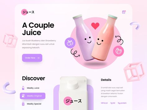 Mise En Page Web, Food Web Design, Typographie Inspiration, Web Design Websites, Website Design Inspiration Layout, Ux App Design, Ui Design Trends, Desain Ui, Webdesign Inspiration