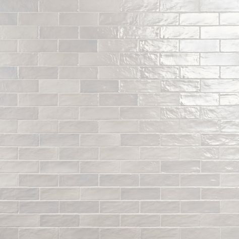 Bond Tile Southampton 2" x 8" Ceramic Satin Subway Wall Tile (5.38 Sq. Ft. / Case) & Reviews | Wayfair Cleaning Ceramic Tiles, Cleaning Tile Floors, Bullnose Tile, Tiles For Wall, Polish Ceramics, Glazed Ceramic Tile, Primary Bathroom, Ceramic Subway Tile, Ivy Hill Tile