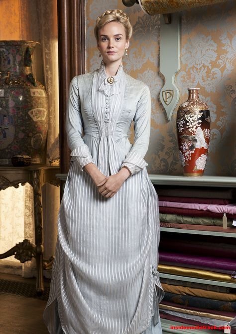 The Paradise (tv series 2012-13) The Paradise Bbc, Bustle Dress, Victorian Costume, Period Outfit, Costume Drama, Period Costumes, The Paradise, Edwardian Fashion, Film Tv