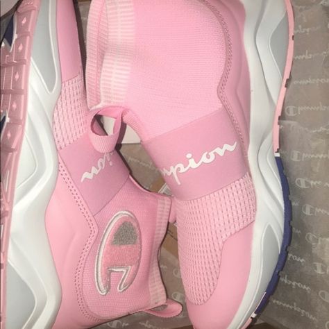 Champion Sneakers Size 6.5 Tenis Champion, Champion Sneakers, Champion Shoes, Puma Fierce Sneaker, Pink Shoes, Nice Things, High Top Sneakers, Shoes Sneakers, Hello Kitty