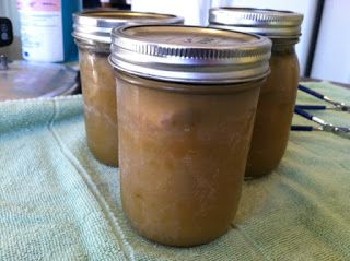 Canned Pork Chili Verde! The sauce is awesome, can't wait until the canner is done and I can try the finished product. Canning Pork, Slow Cooker Pumpkin Butter, Pork Chili Verde, Pear Relish, Chili Verde Pork, Green Chili Pork, Raw Pork, Pork Chili, Banana Butter