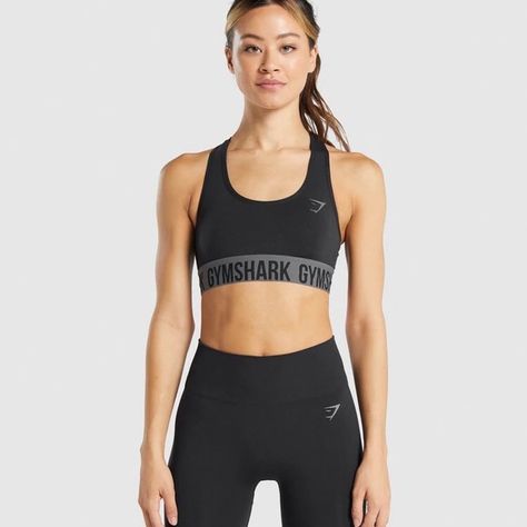 FIT SEAMLESS SPORTS BRA Gymshark Camo, Camo Bra, Gymshark Black, Gym Shark, High Neck Sports Bra, Gymshark Women, Strappy Sports Bras, Seamless Sports Bra, Pink Sports Bra