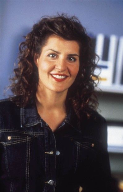 My Big Fat Greek Wedding , Nia Vardalos My Big Fat Greek Wedding Aesthetic, Nia Vardalos, My Big Fat Greek Wedding, Portrait References, Greek Women, Movie Wall, Geek Wedding, Movie Aesthetic, Celebrity Photography