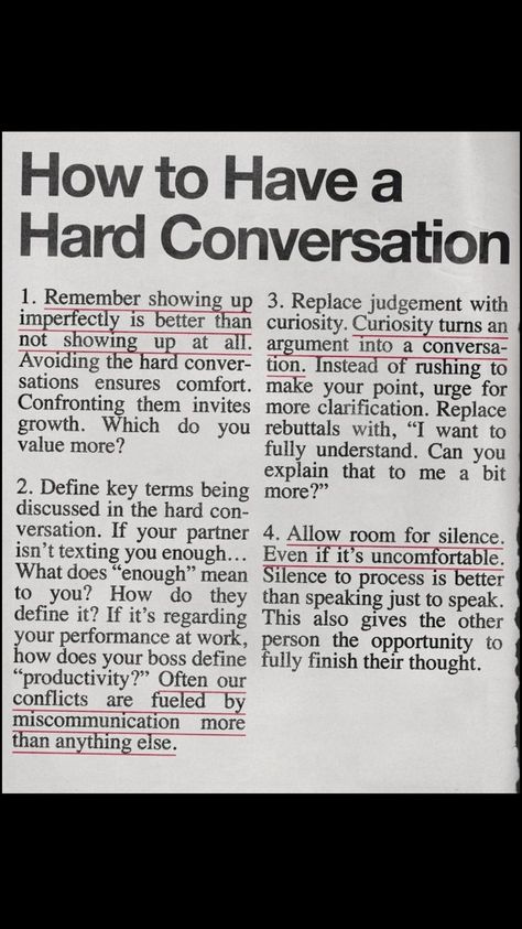 How to Have a Hard Conversation: An immersive guide by We're Not Really Strangers Say This Not That, Running On Fumes Quotes, Not Giving A F, Things You Should Know, Explore Sexuality, Light Jeans Outfit Winter, Stand Out, Things To Learn, Inspirerende Ord