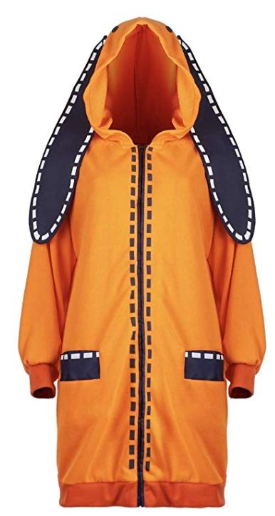 Kakegurui Cosplay, Compulsive Gambler, Bunny Hoodie, Hoodie Costume, Kostum Cosplay, Yellow Coat, Anime Inspired Outfits, Anime Cosplay Costumes, Anime Costumes