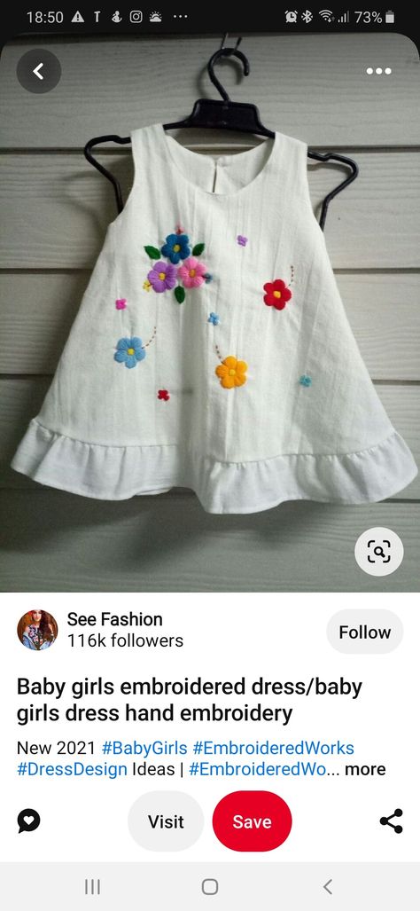 Baby Frocks Designs Cotton, Crochet Baby Girls, Girls Frocks, Baby Dress Embroidery, Cotton Frocks For Kids, Frocks For Kids, Diy Sy, Girls Dresses Diy