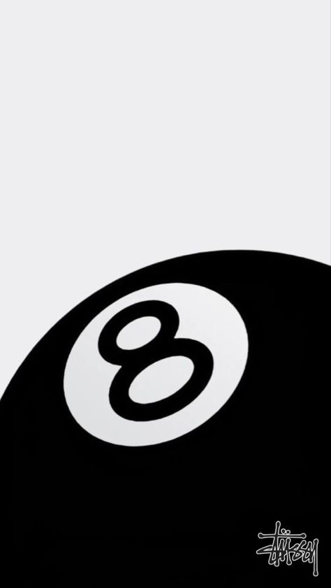 8 ball, stussy, iphone wallpaper 8 Ball Wallpaper, Logo Font Design, Stussy Wallpaper, Stussy Logo, Ball Wallpaper, Ball Aesthetic, Phone Wallpaper Boho, Logo Graphic Design, Logo Font