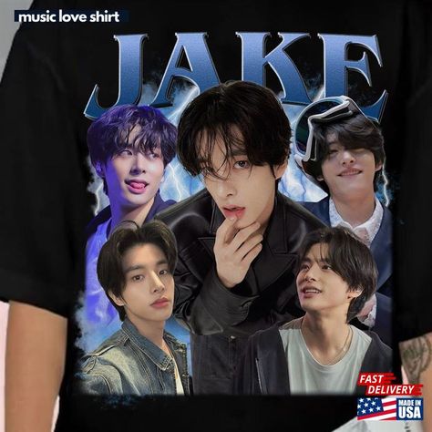 Limited Jake Enhypen Kpop T-Shirt Sweatshirt Hoodie Check more at https://musicloveshirt.com/product/limited-jake-enhypen-kpop-t-shirt-sweatshirt-hoodie/ Enhypen Hoodie, Pop Clothes, Kpop T Shirt, Kpop Tshirt, Yamaha Motorcycles, Jake Enhypen, Love Shirt, Music Love, Sweatshirt Hoodie