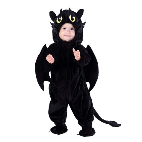 Baby Dragon Costume, Best Toddler Halloween Costumes, Halloween Costume Onesie, Baby Halloween Costumes Newborn, Baby Boy Disney, Cartoon Halloween Costumes, Dragon Cosplay, Infant Halloween, Newborn Halloween Costumes