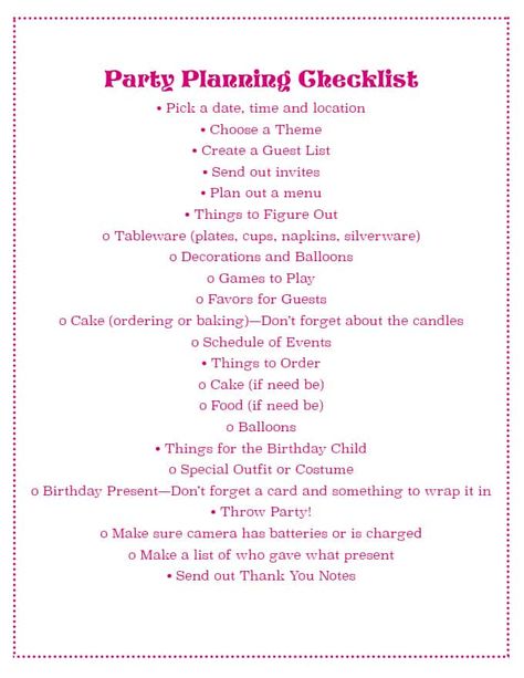 Princess Slumber Party, House Party Planning, Sleepover Checklist, Party Planning List, Party Planning Timeline, Birthday Party Planning Checklist, Girls Birthday Party Games, Party Timeline, Birthday Party Checklist