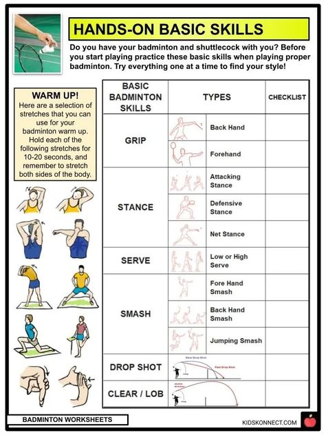 Badminton Facts, Worksheets, History & Rules For Kids Badminton Exercise At Home, Badminton Exercise Training, Badminton Training Workout, Badminton Workout Exercise, Badminton Motivation, Badminton Workout, History Of Badminton, 2028 Olympics, Badminton Exercise