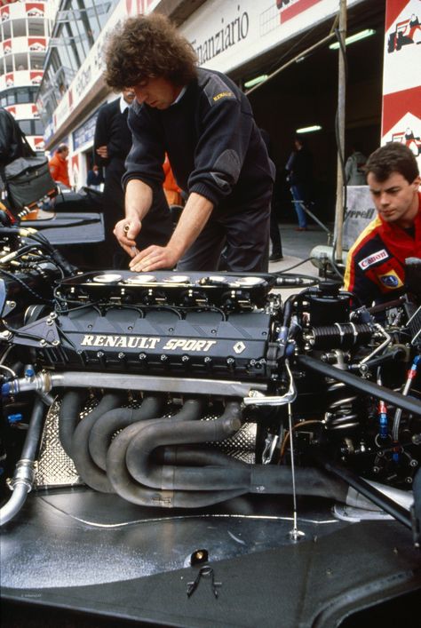 Imola Italy, Mechanic Engineering, V10 Engine, Williams F1, Automotive Mechanic, Classic Racing Cars, Race Engines, Mechanic Shirts, Indy Cars