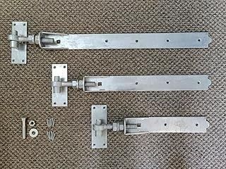 Amazon.de: Hevy Duty Adjustable Gate Hinge Barn Door Gate, Driveway Gate Diy, Ceramic Knobs Dresser, Diy Backyard Fence, Custom Pantry, Gate Hinges, Strap Hinges, Stable Door, Shed Doors