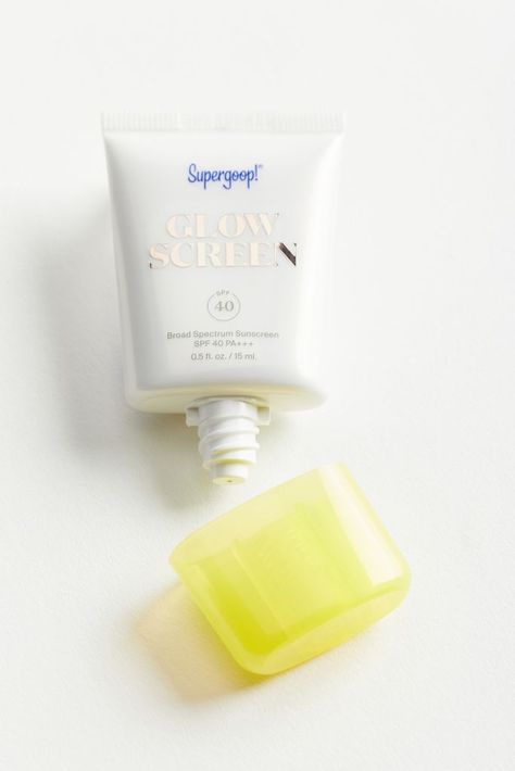 Supergoop Glow Screen, Glow Screen, Supergoop Glowscreen, Beach Bag Essentials, Nyc Spring, Music Accessories, Mini Makeup, Broad Spectrum Sunscreen, Spf Sunscreen