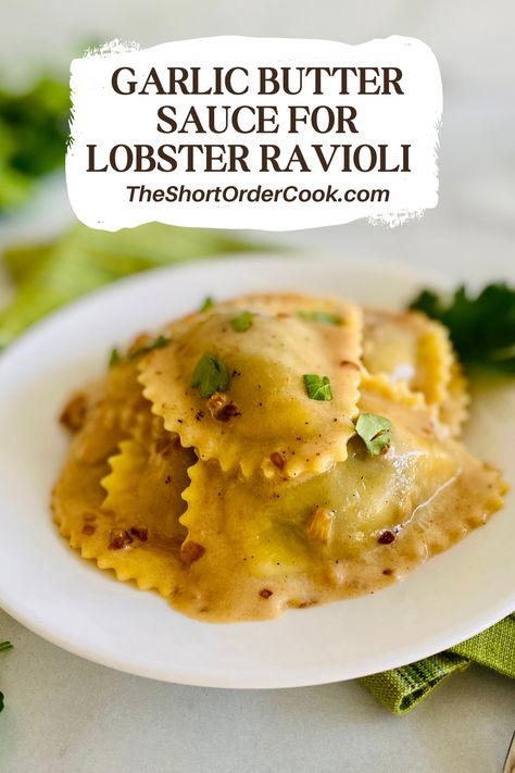 Garlic Parmesan Ravioli Sauce, Lobster And Cheese Ravioli Sauce, Shrimp With Ravioli Recipes, Homemade Crab Ravioli, Salmon Ravioli Sauce, Homemade Seafood Ravioli, Olive Oil Ravioli Sauce, What To Make With Lobster Ravioli, Simple Sauce For Ravioli