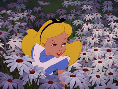 Walt Disney’s “Alice in Wonderland” (1951) Alice In Wonderland Animated, Alice In Wonderland 1951, Alice In Wonderland Aesthetic, Alice In Wonderland Disney, Disney Version, Disney Icons, Old Disney, Disney Alice, Adventures In Wonderland