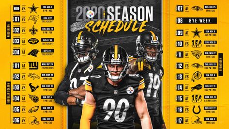 Basketball Schedule, Team Schedule, Week Schedule, Sports Design Inspiration, Sport Poster Design, Sports Marketing, Steeler Nation, Steelers Football, Sports Graphics