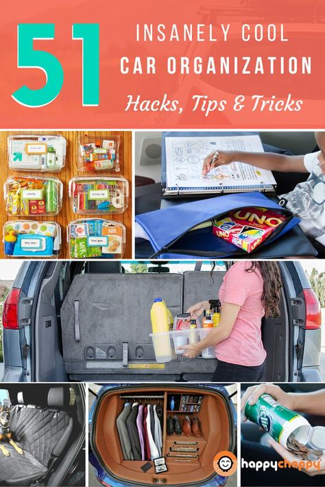 Van Trunk Organization, Living In Your Car Hacks, Car Comfort Ideas, Car Renovation, Suv Living, Car Organization Ideas, Cars Tips, Mesh Ceiling, Car Organization Hacks