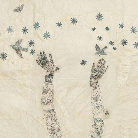 Kiki Smith, such a delicate artwork #kikismith Kiki Smith Drawings, Kiki Smith, Pierre Bonnard, Victor Vasarely, Frank Stella, Alberto Giacometti, Josef Albers, 수채화 그림, Joan Miro