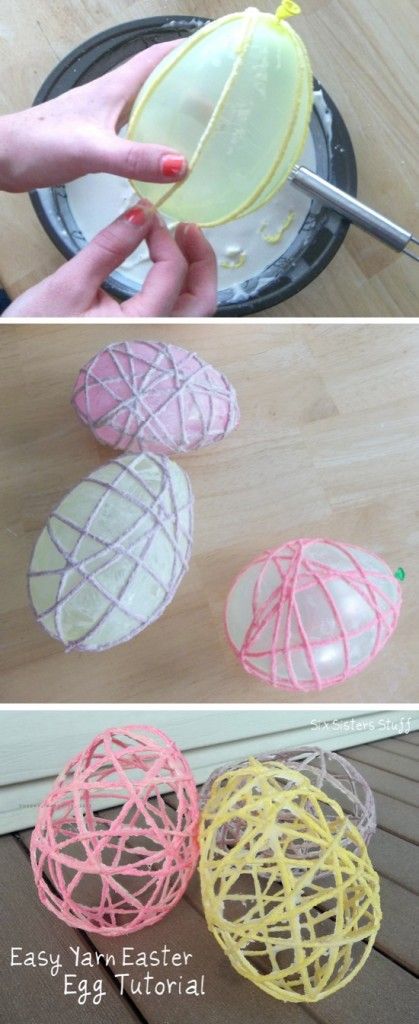 Påskeaktiviteter For Barn, Easter Craft Projects, Diy Ostern, Easy Easter Crafts, Easter Egg Crafts, Easter Decorations Dollar Store, Plastic Eggs, Spring Is In The Air, Easter Craft