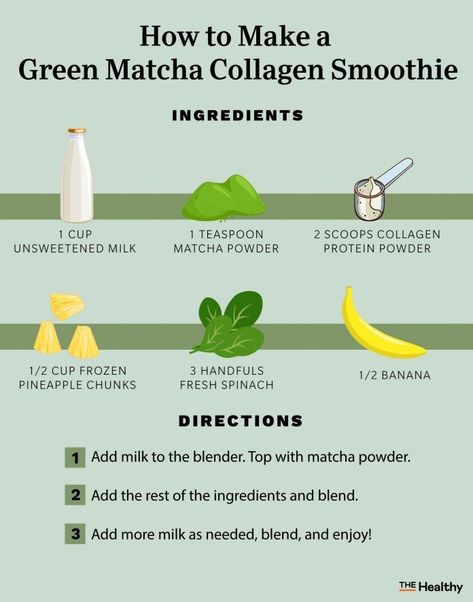 Matcha Powder Recipes, Matcha Smoothie Recipe, Benefits Of Matcha Tea, Matcha Shake, Health Benefits Of Matcha, Matcha Collagen, Matcha Tea Benefits, Benefits Of Matcha, Collagen Smoothie