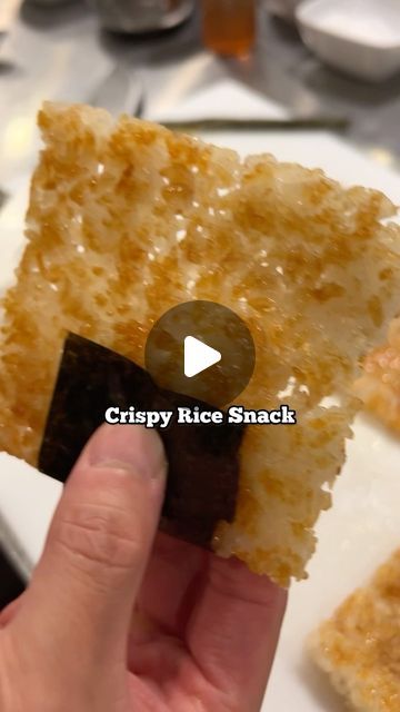 KOREAN-AMERICAN CHEF 🇰🇷 🇺🇸 on Instagram: "Crispy Rice Snack 🍚🍙🔥

Turn your leftover rice into the crispiest rice…

Day 9 of eating RICE EVERYDAY!!

#rice #easyrecipes #recipe #koreanfood" Rice Snacks, Crispy Rice, Leftover Rice, Rice Crispy, Korean Food, Easy Meals, Cooking Recipes, Rice, Chef