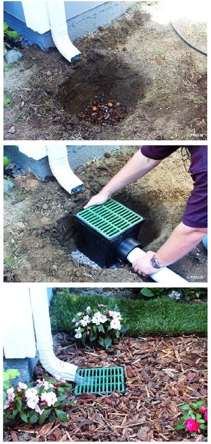 Yard Drainage, Big Yard, Yard Project, Have Inspiration, Simple Life Hacks, Backyard Projects, Lawn And Garden, Outdoor Projects, Home Repair