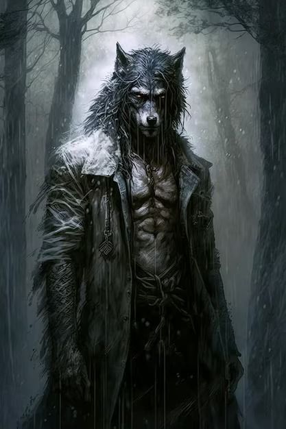 Burul, Garoul Fighter - Applications - Myth-Weavers Werewolf Hunter, Werewolf Aesthetic, Wolf Warriors, Myths & Monsters, Cyberpunk Anime, Werewolf Art, Vampires And Werewolves, World Of Darkness, Paranormal Activity