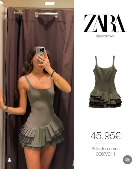 Zara Dress Outfit, Zara Looks, Japan Vacation, Prom Dress Inspiration, Dress Up Outfits, Zara Dress, M F, Mode Inspo, Sporty Outfits