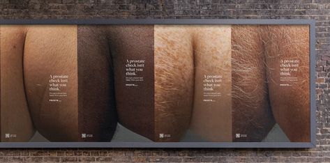 New charity campaign aims to bust myths about prostate checks Art Direction Advertising Ad Campaigns, Charity Campaign, Famous Movie Posters, Charity Poster, Poster Campaign, Print Campaign, Art Direction Advertising, Ad Of The World, Creative Advertising Campaign