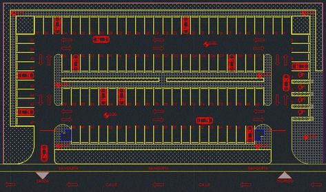 Parking Lot Design, Parking Plan, Building Design Plan, Parking Building, Plaza Design, Hotel Floor Plan, Urban Design Diagram, Parking Solutions, Hotel Plan