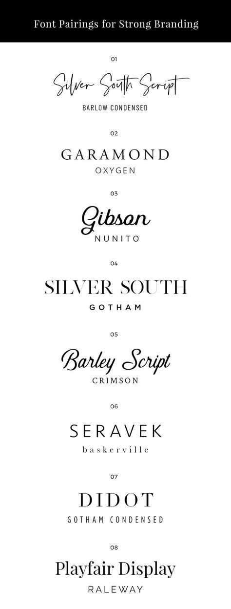 Google font pairings for strong branding designing. Bold fonts for professional logo design. Fonts for graphic design inspiration. Kombinasi Font, Google Font Pairings, Strong Branding, Desain Merek, Inspiration Typographie, Typographie Inspiration, Business Fonts, Inspiration Logo Design, Desain Quilling