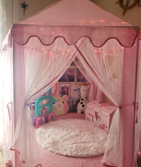 i need these so bad Amor Random, Princess Tent, Kawaii Room Ideas, Space Quotes, Renovation Diy, Pink Castle, Pet Spaces, Construction Ideas, Decoration Styles