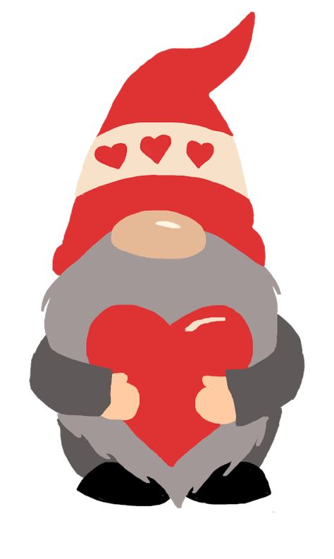 One of my first attempts at drawing on my ipad! I created a simple love day gnome! Love day gnome, love gnome, love gnomes, valentines day gnome, valentines gnome, valentines day, valentine, gnome, cute gnome, gnomes, cute gnomes, lover, lovers, original art, Gnomes Valentines Day, Gonk Drawing Simple, Drawing Gnomes Simple, Simple Gnome Painting, Valentine Gnome Painting, Valentine’s Day Gnomes, Gnome Drawing Simple, Valentines Gnomes, Valentine Gnome