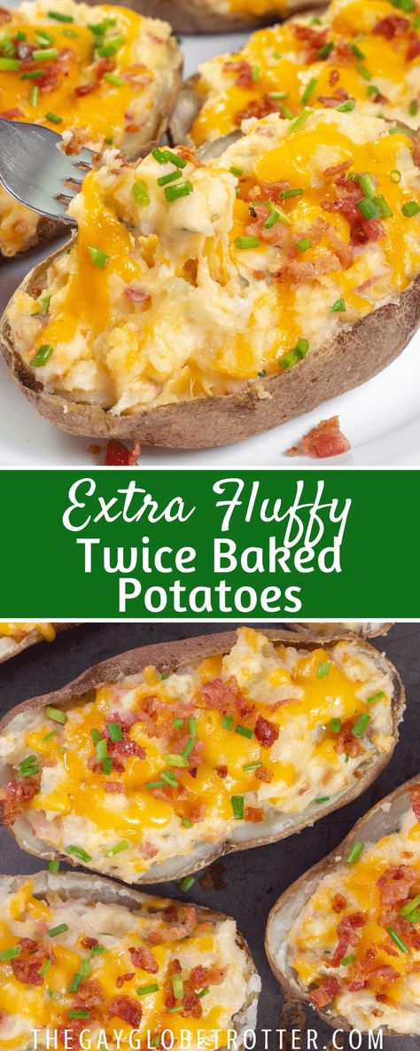 Twice Baked Potatoes Easy, Baked Potato Rounds, Easy Twice Baked Potatoes, Best Twice Baked Potatoes, Potato Rounds, Potatoes Easy, Pink Eyeliner, Easy Potato Recipes, Baked Potato Recipes