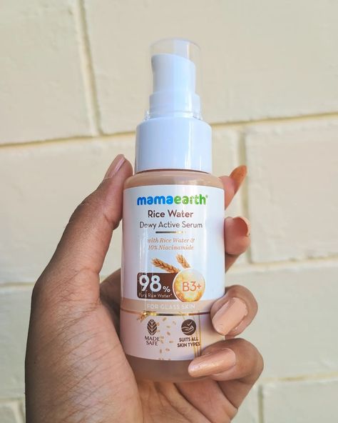 Mamaearth Serum, Mama Earth, Rice Water, Instagram Growth, Glass Skin, Instagram Tips, Esthetician, Face Wash, Beauty Care