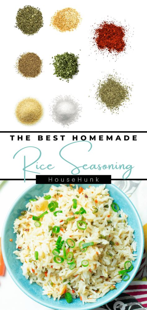 Discover the enchanting flavors of our homemade rice seasoning. From Mediterranean-inspired rice pilafs to zesty stir-fries, this blend will elevate your dishes with its aromatic herbs and spices. Try it today! Rice Spices Blends, Homemade Fried Rice Seasoning, Diy Rice Seasoning Mixes, Seasonings For Rice, Seasoning For Rice, How To Season Rice Recipes, Rice Seasoning Mix Recipes, Rice Blend Recipes, Asian Seasoning Blend