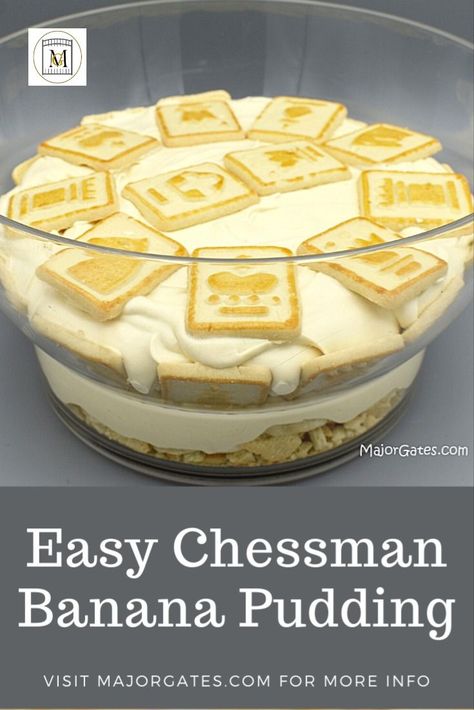 Learn how to make the best Chessman Banana Pudding that is light and creamy. #easydesserts #BananaRecipes #Sweets Chessman Banana Pudding, Banana Bread Pudding, Banana Recipes, Pudding Recipes, Banana Pudding, Bread Pudding, Easy Baking, Easy Desserts, Banana Bread