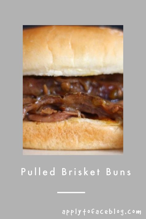 Roast Gammon, Pulled Brisket, Pork Wraps, On A Bun, Mini Bun, Beef Brisket Recipes, Roast Beef Recipes, The Caravan, Make Ahead Desserts