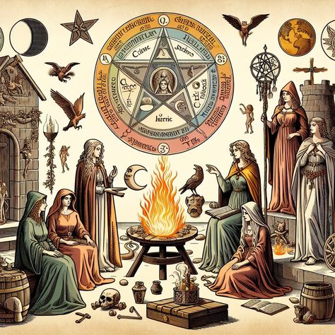 Where Did Wicca Come From? Origins and Evolution Wicca, a modern Pagan religion that celebrates nature, emerged in the mid-20th century, but its roots trace back to pre-Christian spiritual practices. This earth-based religion harnesses the cycles of nature and the universe into its core belief system and emphasizes the divinity present within all living beings. It is unique among religions in that it […] The post Where Did Wicca Come From? Origins and Evolution appeared first on Witchcraft... Witchcraft Design, Wiccan Beliefs, Pagan Beliefs, Wiccan Rede, Belief System, Pagan Gods, Fantasy Tattoos, Eclectic Witch, Witchcraft For Beginners