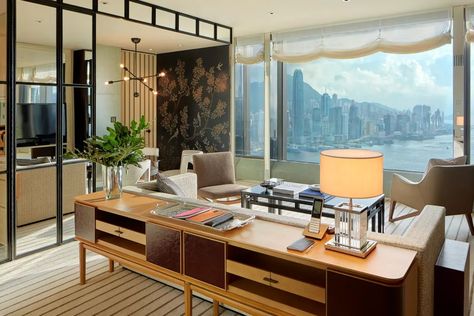 Harbour House | Luxury Hotel Hong Kong | Rosewood Hong Kong Hong Kong Apartment, Hong Kong Hotels, Rosewood Hotel, Tiny Apartment, Bedroom Hotel, One Bedroom Apartment, 2 Bedroom Apartment, House Flooring, Bedroom Suite