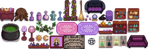 Stardew Mods, Stardew Valley Tips, Stardew Valley Layout, Gothic Interior, Game Graphics, Pixels Art, Gothic Buildings, Sims 4 Characters, 8 Bits