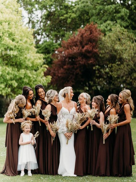 Chocolate Brown Bridesmaid Dresses, Plus Size Maternity, Infinity Dress, Elegant Dress, Chocolate Brown, Tube Top, Dark Brown, Bridesmaid Dresses, Dresses