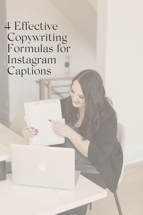 Struggling with your small business marketing strategy? Check out this blog post to learn four easy copywriting formulas you can use to create effective Instagram captions and boost sales. Copywriting Instagram Post, Copywriting Formulas, Business Marketing Strategy, Copywriting Tips, Marketing Advice, Business Sales, Female Entrepreneurs, More Money, Make More Money