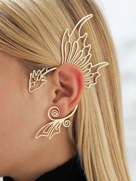 Size in Pictures  🎅Transform your look with our exquisite Elf Ear Fancy Dress accessories on Etsy! Discover a world of enchantment and fantasy with our meticulously crafted elf ear prosthetics perfect for cosplay, LARP, costume parties, or just adding a touch of magic to your everyday attire. Handcrafted with precision and attention to detail, our elf ears are made from high-quality materials to ensure comfort and durability. Explore a variety of designs and colours to suit your unique style an Christmas Elf Ears, Elf Fancy Dress, Ear Wrap Earrings, Dragon Ear Cuffs, Elf Dress, Embellished Fashion, Elf Ears, Fancy Dress Accessories, Estilo Punk